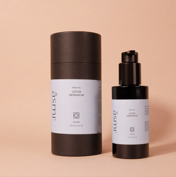 Körperöl: Lotus & Geranium