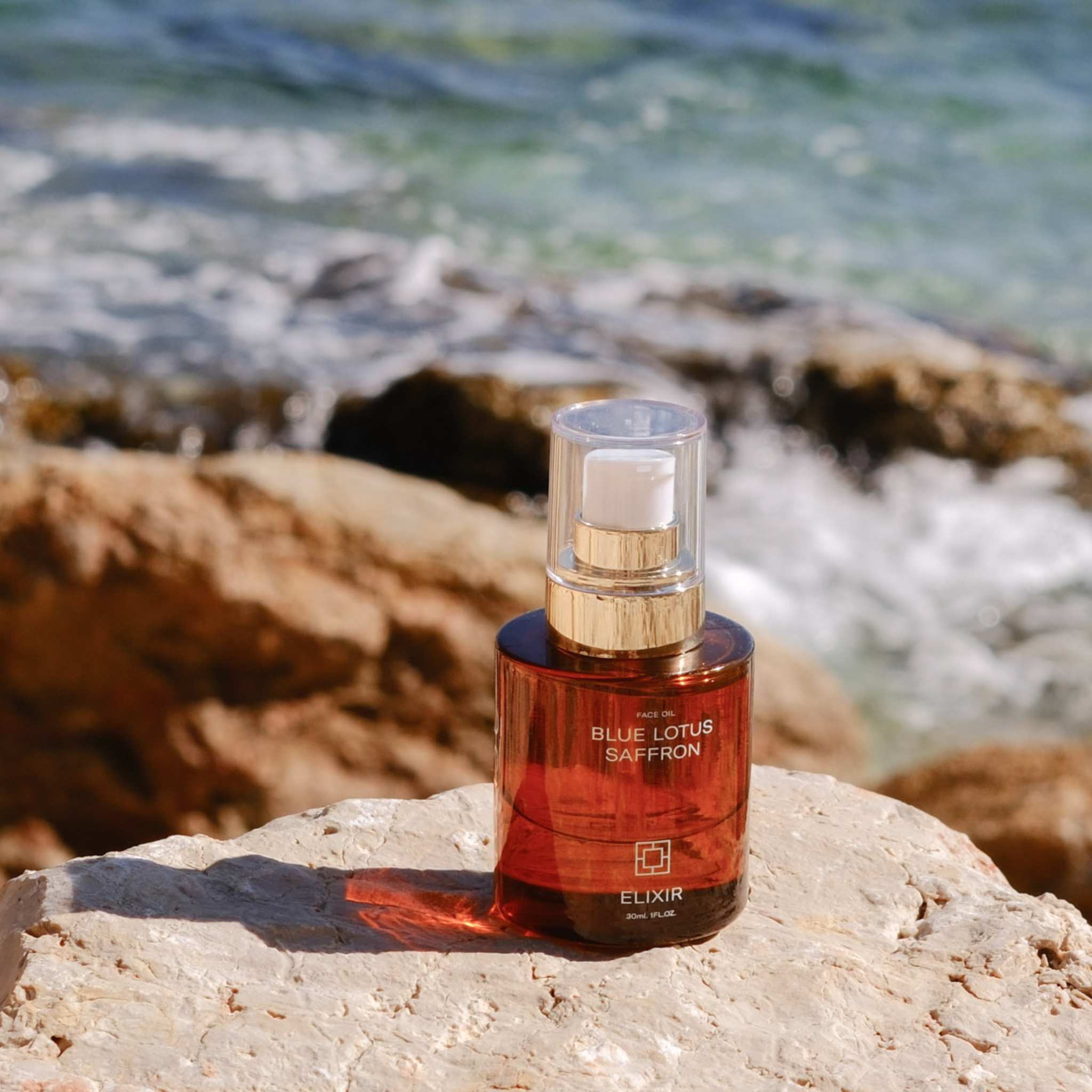 Gesichtsöl: Face Elixir mit Safran & Blauer Lotus - Image 2